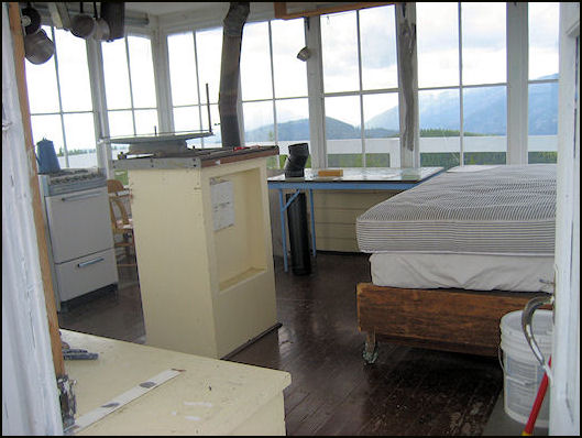 Lookout interior