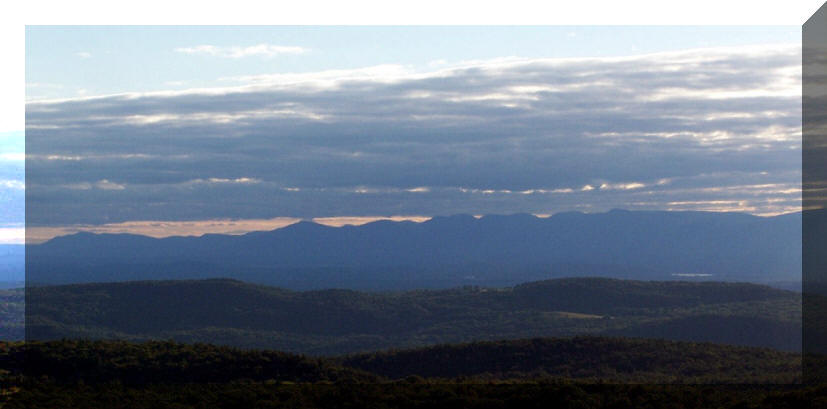 View of Catskill Mountains 9/16/2007